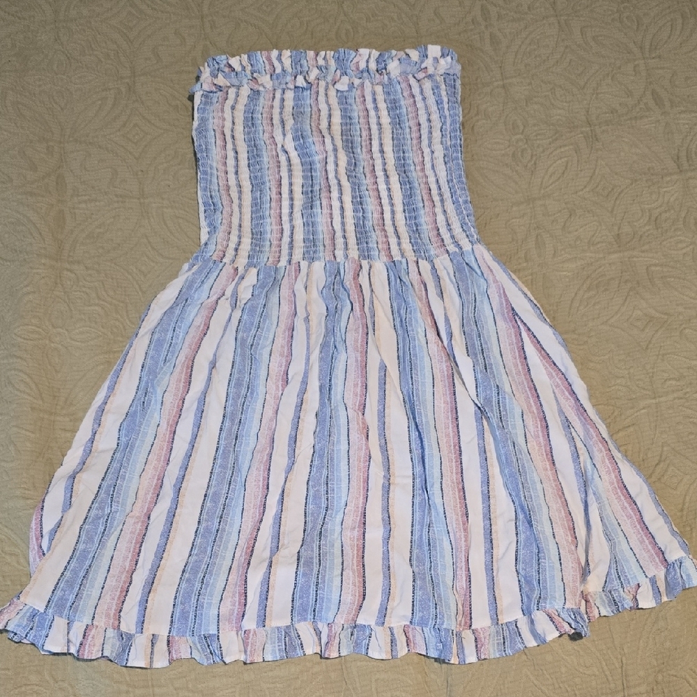 Ocean Drive Multicolor Strapless Dress
